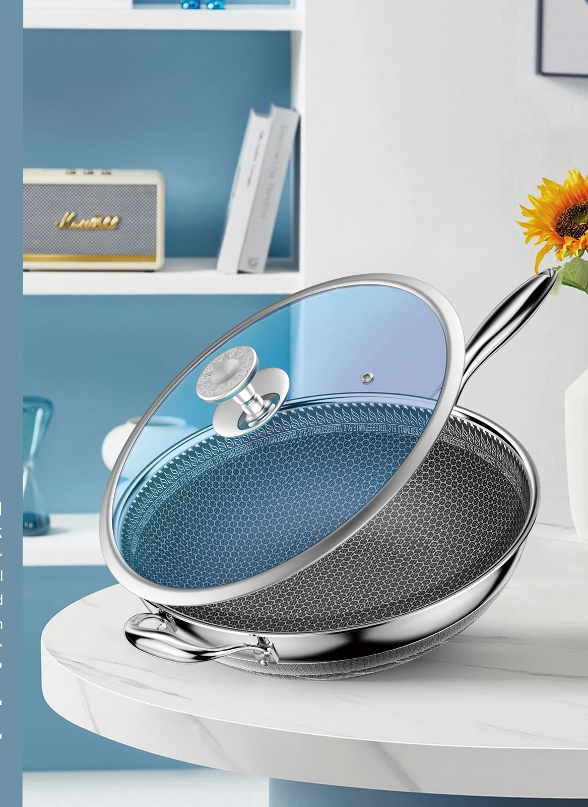 Stainless steel cookware